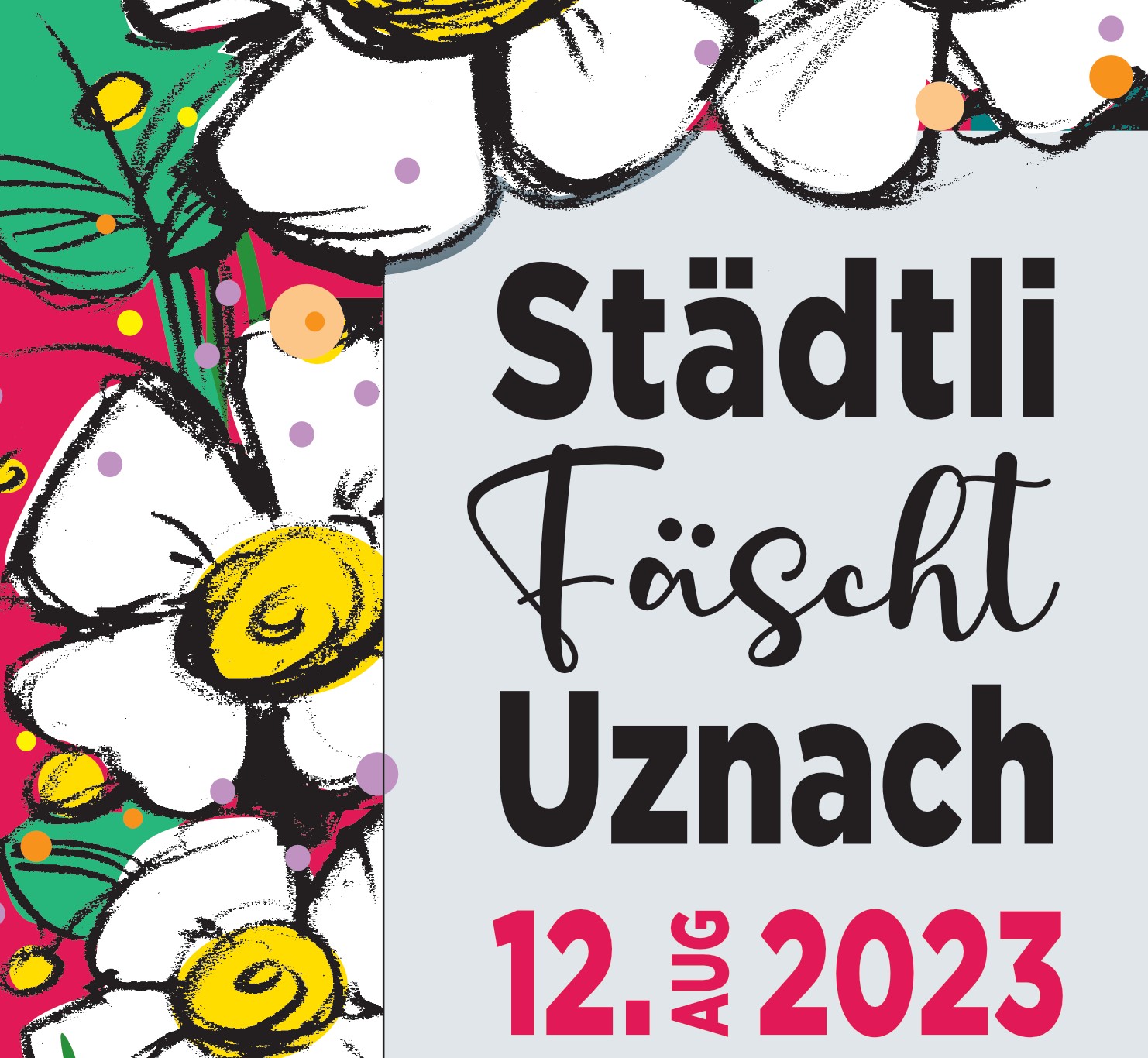 Programm Städtlifest Uznach